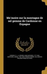 Me Moire Sur La Montagne de Sel Gemme de Cardonne En Espagne