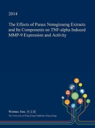 The Effects of Panax Notoginseng Extracts and Its Components on Tnf-Alpha Induced Mmp-9 Expression and Activity