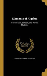 ELEMENTS OF ALGEBRA