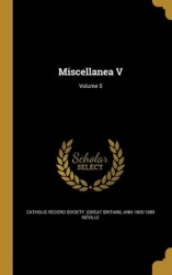 MISCELLANEA V V05
