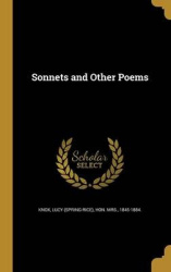 Sonnets and Other Poems
