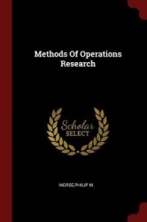 Methods Of Operations Research