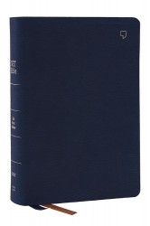 NET Bible, Full Notes Edition (NET, Blue Leathersoft, Comfort Print) - Holy Bible