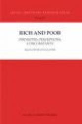 Rich and Poor : Disparities, Perceptions, Concomitants