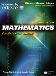 Causeway Press Foundation Mathematics for Edexcel GCSE - Student Support Book (With Answers)