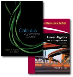 Valuepack:Calculus:A Complete Course with Student Solutions Manual Calculus: A Complete Course and Linear Algebra and its Applic