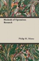 Methods Of Operations Research