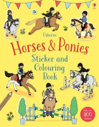 Horses&Ponies Sticker and Colouring Book