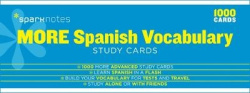 More Spanish Vocabulary SparkNotes Study Cards: Volume 14