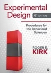 Experimental Design - Procedures for the Behavioral Sciences
