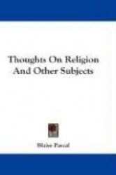 Thoughts on Religion and Other Subjects