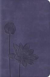 ESV Compact Bible (TruTone, Lavender, Bloom Design)
