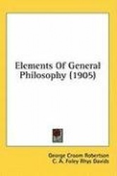 Elements of General Philosophy (1905)