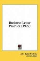 Business Letter Practice (1922)