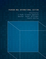 Precalculus:A Right Triangle Approach PNIE, plus MyMathLab without eText