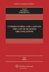 Commentaries and Cases on the Law of Business Organization