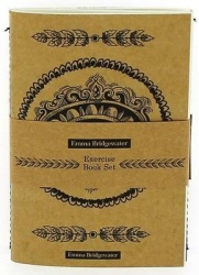 Emma Bridgewater Black Scroll Notebook Set