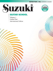 Suzuki Guitar School Volume 1 - Guitar Part and Online Audio International Edition