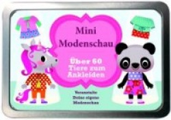 Boxset Mini Modenschau -Über 60 Tiere zum Ankleiden