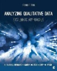 Analyzing Qualitative Data - Systematic Approaches