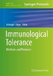 Immunological Tolerance - Methods and Protocols