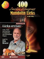 Mandolin Licks Pack: Includes 400 Smokin'Bluegrass Mandolin Licks Book with Mandolin Licks-Ercises DVD