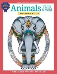 Animals Tame & Wild Coloring Book