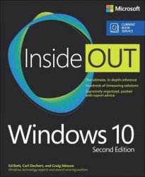 Windows 10 Inside Out (Includes Current Book Service)