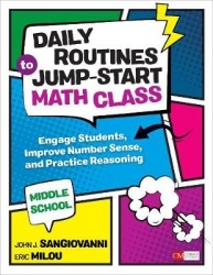 Daily Routines to Jump-Start Math Class, Middle School - Engage Students, Improve Number Sense, and Practice Reasoning