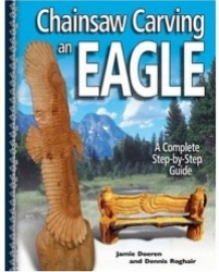 Chainsaw Carving an Eagle
