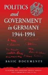 Politics and Government in Germany, 1944-1994 - Basic Documents