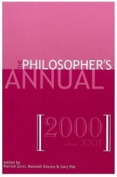 The Philosopher's Annual, Volume 22
