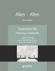 Allen v. Allen - Deposition File, Petitioner's Materials