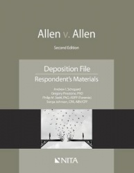 Allen v. Allen - Deposition File, Respondent's Materials