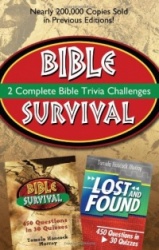 2-In-1 Bible Trivia: Bible Survival and Lost and Found