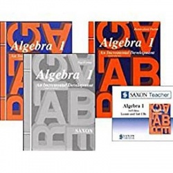 Saxon Homeschool Algebra 1 3rd Edition Teacher Lesson and Test CDs