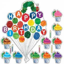 The Very Hungry Caterpillar(tm) Birthday Bulletin Board Set