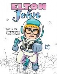 Elton John Rockin' the Greatest Hits Coloring Book
