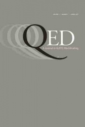 QED: A Journal in GLBTQ Worldmaking 2, No. 1