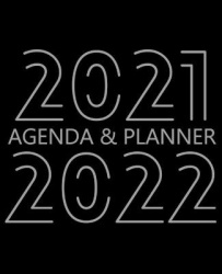 2021-2022 Agenda & Planner - Monthly Organizer Book for Activities with Priorities, Monthly Budget, To-do List and Notes, 24 Mon