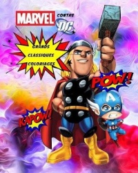 Grands Classiques Marvel Contre DC Coloriages