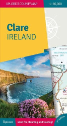 County Clare Xploreit map - 1:80 000