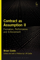 Contract as Assumption II - Formation, Performance and Enforcement