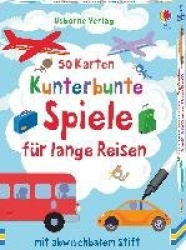50 Karten: Kunterbunte Spiele für lange Reisen