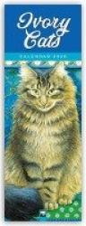 Ivory Cats Slim Calendar 2020 (Art Calendar)