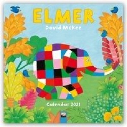 Elmer Wall Calendar 2021 (Art Calendar)