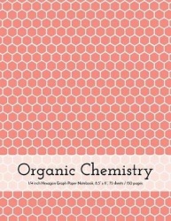 Organic Chemistry Hexagon Graph Paper Notebook: 1/4 Inch (0.25 Inch) Hexagonal Paper, 8.5 X 11, 75 Sheets / 150 Pages, Coral Pin
