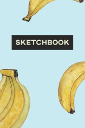 Sketchbook - Banana Strawberry Food Pattern Paint Cute Design