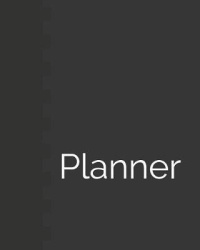 Planner - 5 Year Large Format Weekly Planner from 31st December 2018 - 31st December 2023