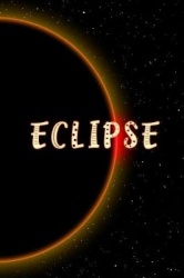 Eclipse - Journal Lunar Eclipse Moon Lined Notebook 120 Page 6x9 Space Galaxy